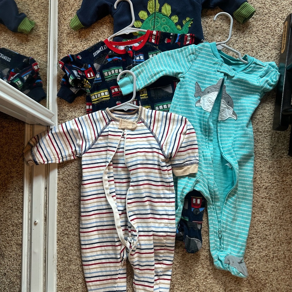 4 Footie Zipper Onesies (Kids One Pieces)